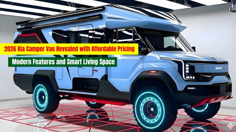 2026 Kia Camper Van Revealed with Affordable Pricing
