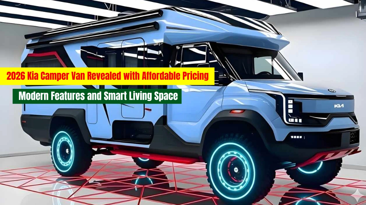2026 Kia Camper Van Revealed with Affordable Pricing