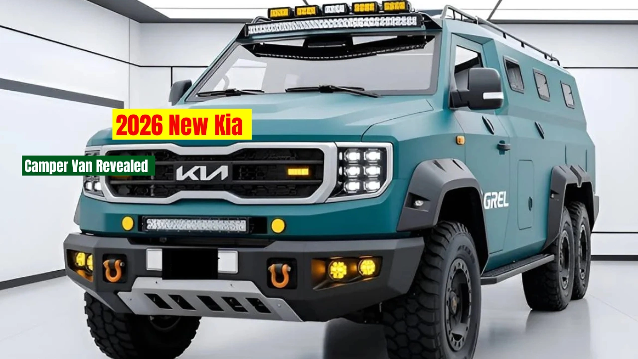 2026 New Kia Camper Van