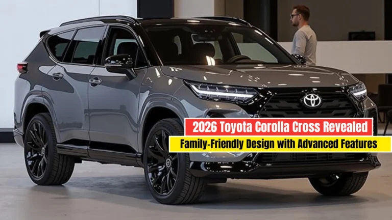 2026 Toyota Corolla Cross Revealed