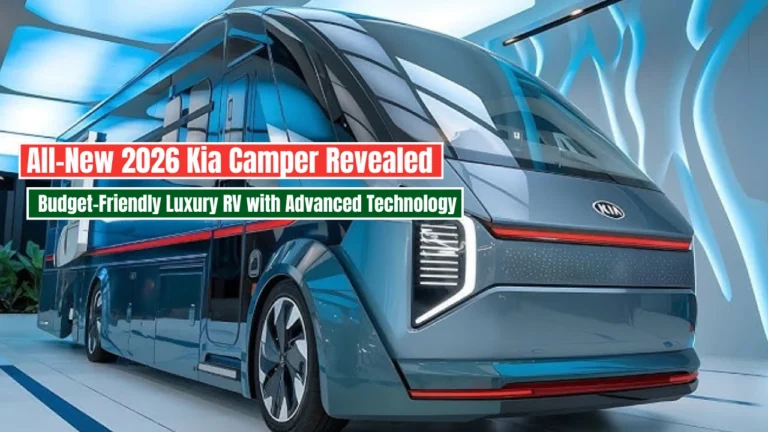 All-New 2026 Kia Camper Revealed