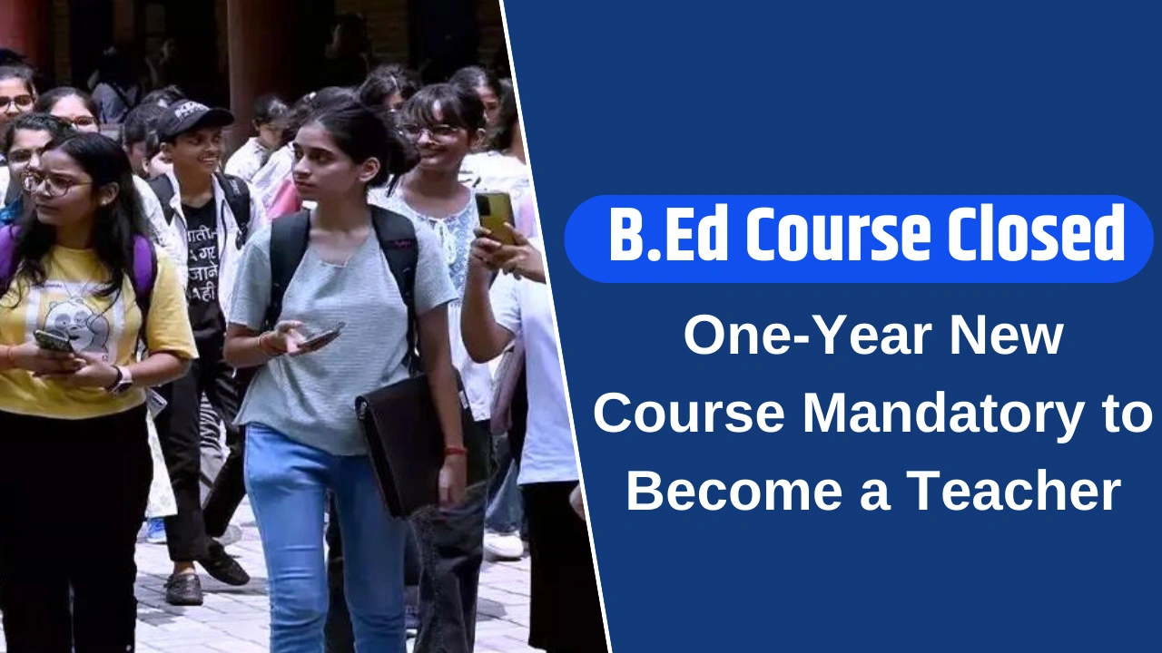 B.Ed Course Closed