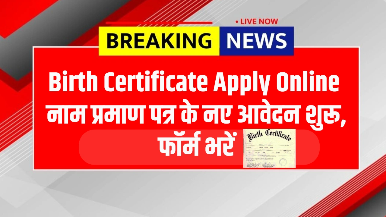 Birth Certificate Apply Online