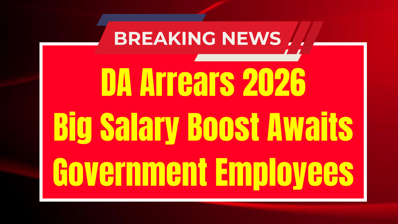 DA Arrears 2026