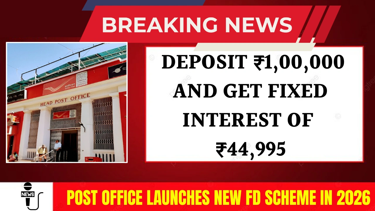 Post Office Launches New FD Scheme in 2026