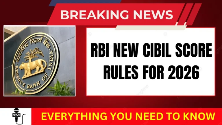 RBI New CIBIL Score Rules for 2026