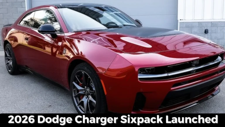 2026 Dodge Charger Sixpack Launched