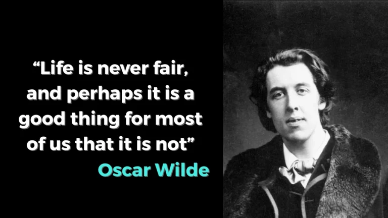 Quote of the day by Oscar Wilde