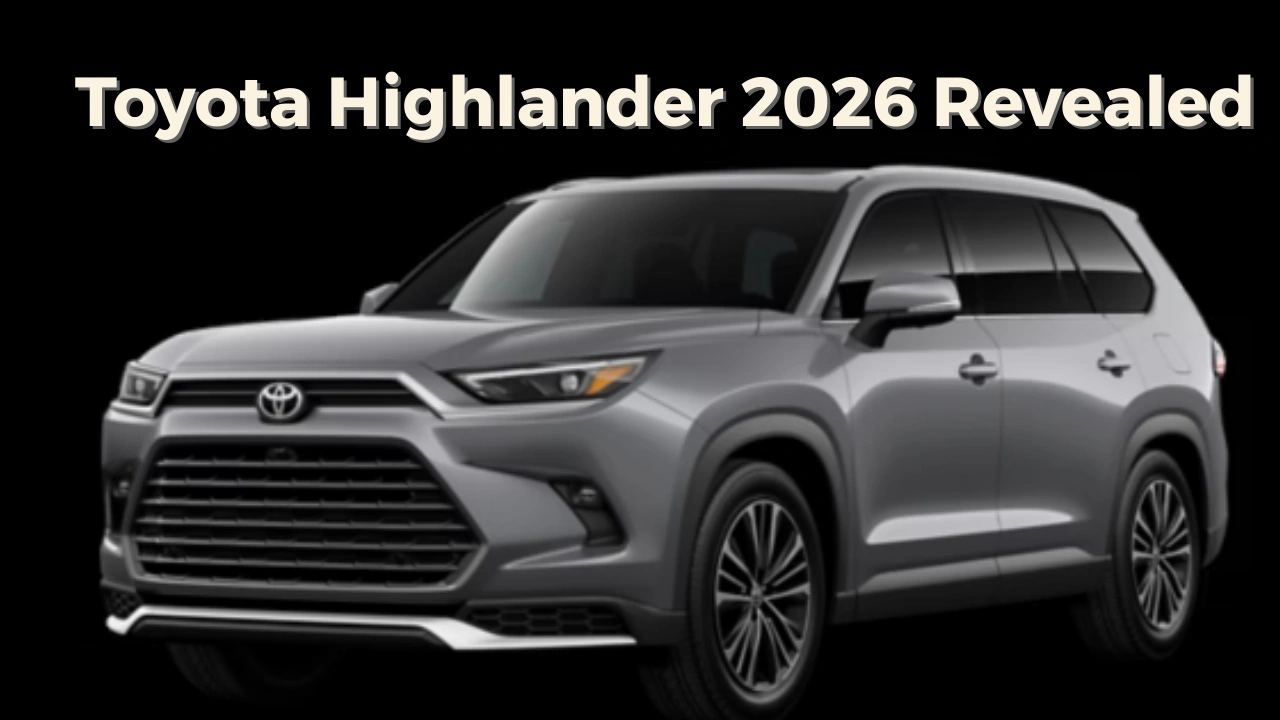 Toyota Highlander 2026 Revealed