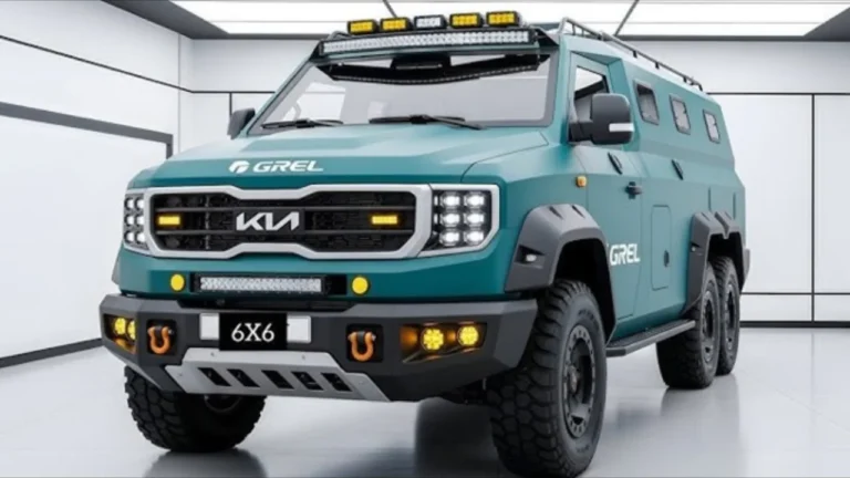 2026 Kia 6×6 Camper Van